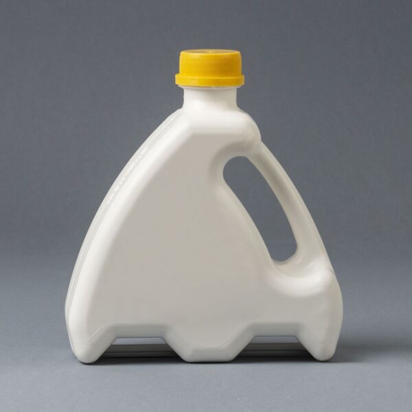 Plastic container with handle 1L B36 Serum with lid and stopper