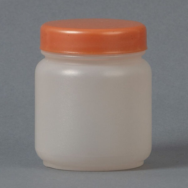 Plastic pot 110ml B47 with lid