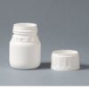 Plastic bottle 125ml B50 with lid and stopper or seal - Image 2