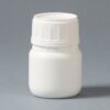 Plastic bottle 125ml B50 with lid and stopper or seal