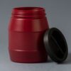 Plastic pot 1.5L B110 with lid with handle - Image 4