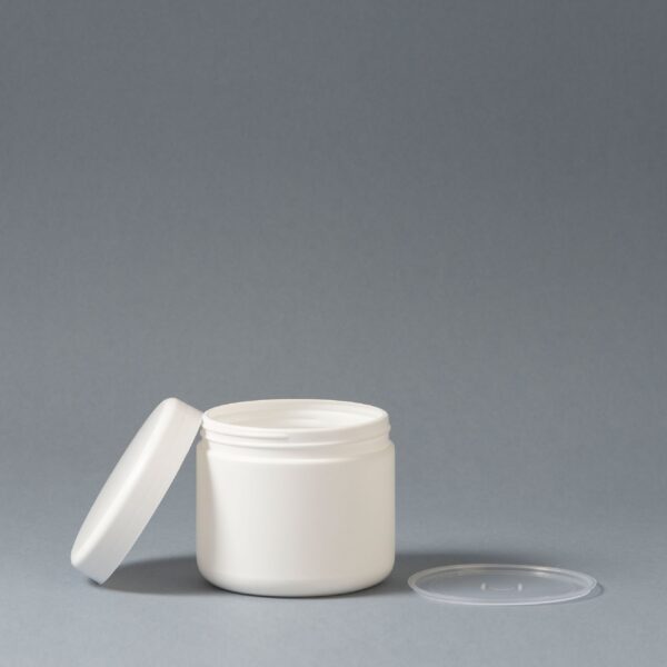 Pote Plástico 500ml B100 con tapa - Imagen 2