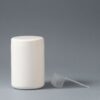 Plastic pot 1L B100 with lid - Image 3