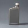 Plastic container 1L B28 flat with lid