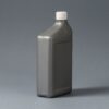 Plastic container 1L B28 flat with lid - Image 2