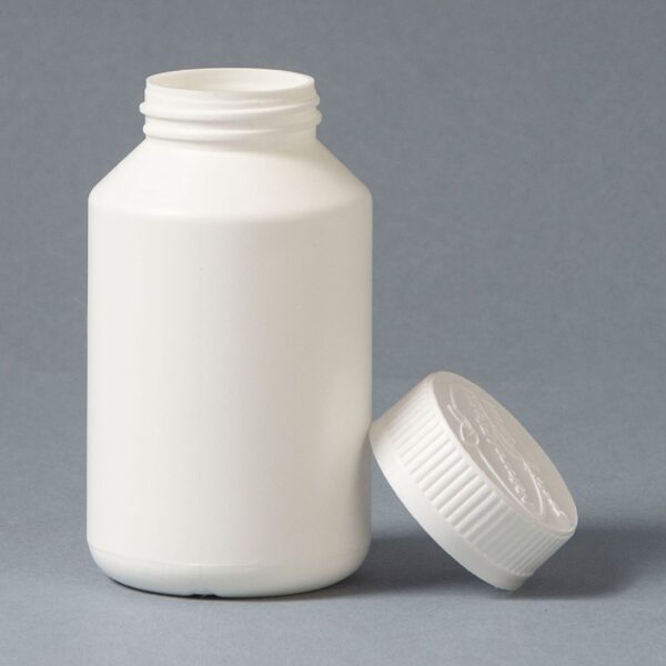 Plastic bottle 180ml B38 Pill box with child proof lid - Image 2
