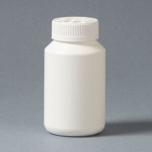 Frasco Plástico 180ml B38 Pastillero con tapa child proof