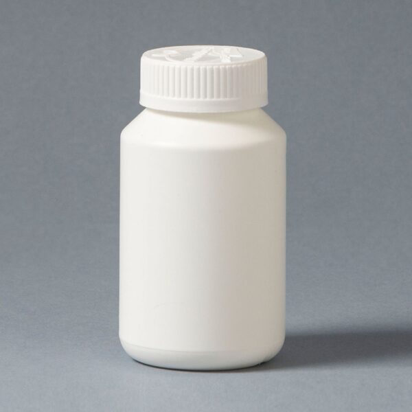 Plastic bottle 180ml B38 Pill box with child proof lid