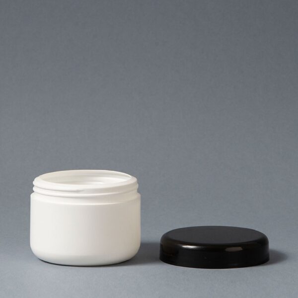 Plastic pot 300ml B88 with lid - Image 2