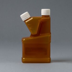 Envase Plástico doble Boca 250ml B28 con tapa