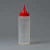 Plastic bottle 480ml B52 for sauce with tip cap