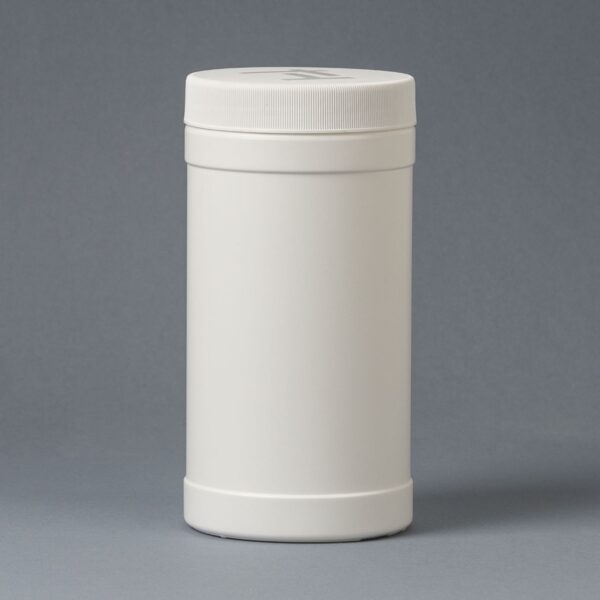 Plastic pot 1400ml B97 with lid