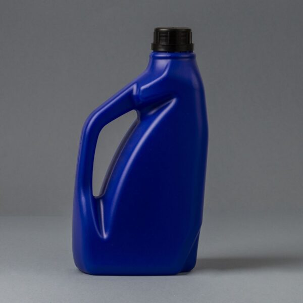 Plastic container with handle 2L B40 with lid and stopper