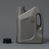 Plastic container with handle 1L B36 with lid and stopper - Image 2