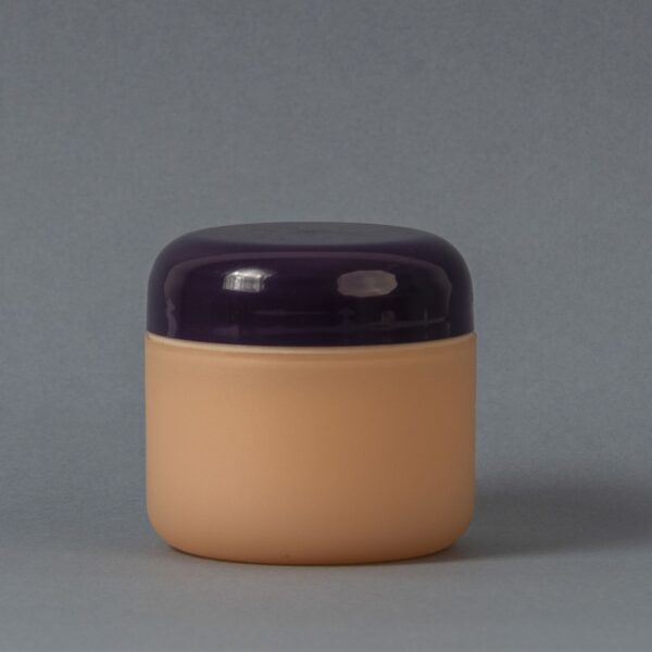 Double bottom plastic pot 120ml B70 with lid and seal - Image 2