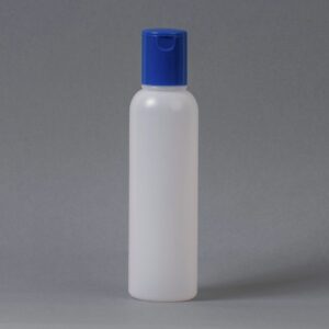 Frasco Plástico 250ml B28 Cohete con Tapa Flip top a presión