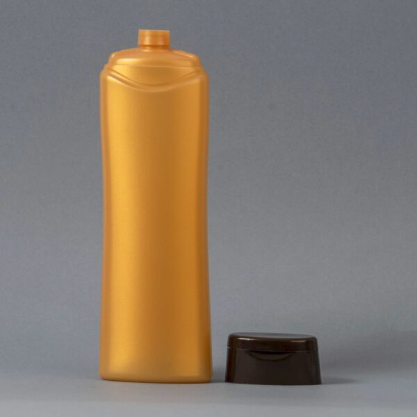 Envase Plástico 400ml B20 con tapa Flip Top Oval - Imagen 2