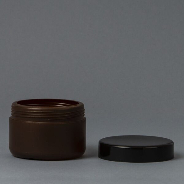Plastic Pot 220ml B84 with lid and seal - Image 2