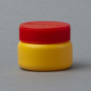Pote Plástico 23ml B37 con tapa y tapón
