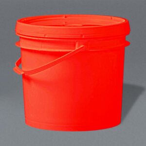Balde Plástico Rojo de 4L color Rojo